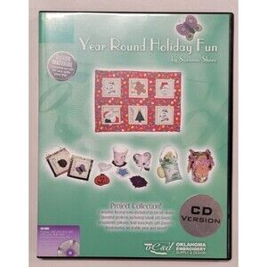 777 Year‎ Round Holiday Fun by Suzanne Embroidery CD Software OESD
